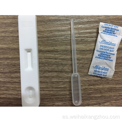 Cassette de muestras gratuitas Prueba de embarazo de un paso HCG